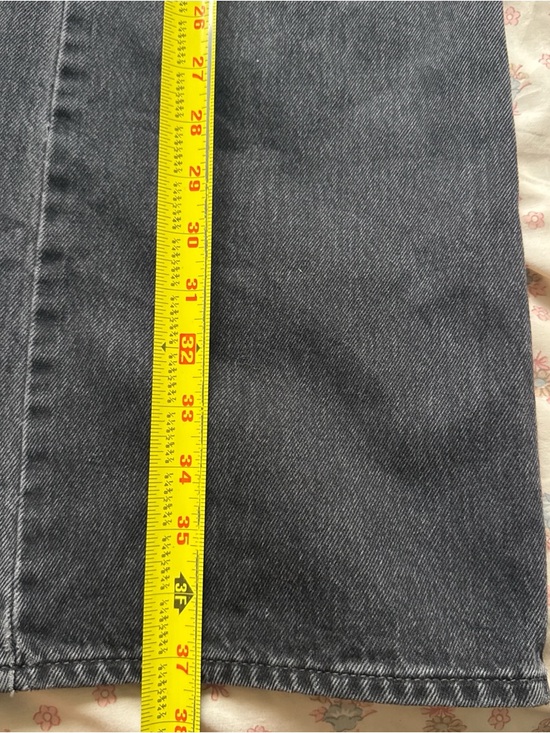 Levi’s low loose black / dark grey jeans - Picture 4 of 6